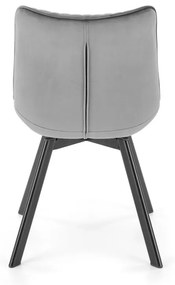 Scaun K520 velvet gri