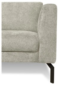 Canapea bej cu tapițerie din chenille 165 cm Gomero – Scandic