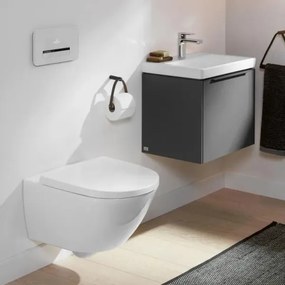 Villeroy & Boch 4670TSR1 - vas WC suspendat cu capac SoftClose SUBWAY, ceramică/alb