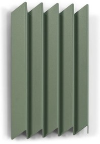 Cuier de perete verde prăfuit din metal 21 cm Sensu – Spinder Design