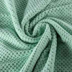 decoDoma Set de 2 prosoape de baie din frotir MODENA verde 70 x 140 cm