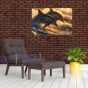 Tablou - Delfinii (90x60 cm)