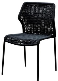 Scaun exterior negru Triana