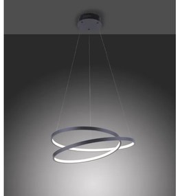 Lustră LED dimabilă pe cablu ROMAN LED/30W/230V neagră Paul Neuhaus 2472-18