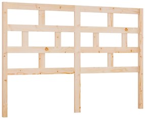 vidaXL Tăblie de pat, 126x4x100 cm, lemn masiv de pin