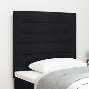 vidaXL Tăblii cu Design Lines Negru 80 cm Material Textil