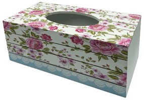 Cutie pentru servetele Flowers 23x12cm