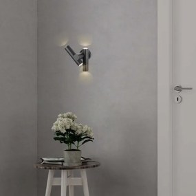 LED Aplica de perete exterior 2xLED/3W/230V 4000K IP44 negru