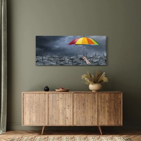 Tablou - Umbrele (120x50 cm)