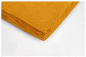 Cearșaf din micromicropluș My House, 180 x 200 cm, galben miere