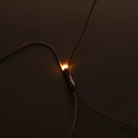 Brilagi - Perdea LED de exterior pentru Crăciun, 160 LED, 7 x 2 m, IP44, alb cald