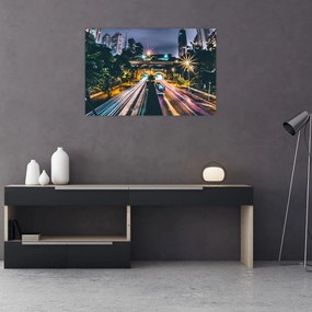 Tablou - Oraș de noapte (90x60 cm)