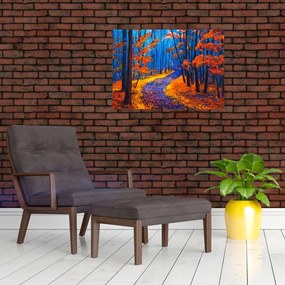 Tablou - Pădurea toamna (70x50 cm)