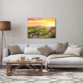 Tablou cu valea Hampi în India (70x50 cm)