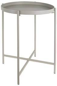 Măsuță auxiliară rotundă din metal ø 40 cm Meseta – Leitmotiv