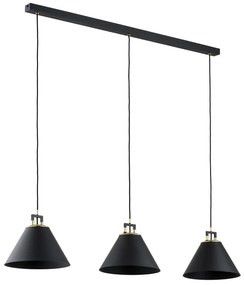 Lustra cu 3 pendule design modern ORTE negru