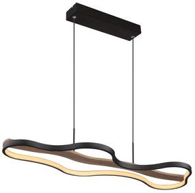 Lustră LED dimabilă pe cablu BEZZY LED/30W/230V Globo 67181H + telecomandă