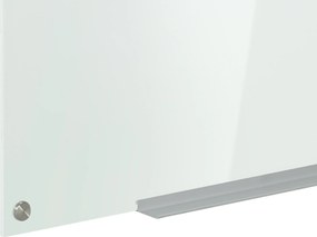 Vinsetto Tablă de Sticlă Albă cu 4 Markere și Burete de Șters 90x60x0.4 cm | Aosom Romania