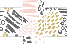 Tablou - Accidente vasculare cerebrale abstracte (90x60 cm)