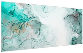 Tablou - Abstract din cerneală 2 (120x50 cm)