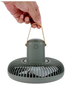 Veioză verde cu ventilator cu telecomandă (înălțime 26 cm) Beyond – Gingko