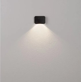 Spot aplicat lumina LED ambientala IP65 SENDO negru