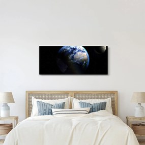 Tablou planetei Pământul (120x50 cm)