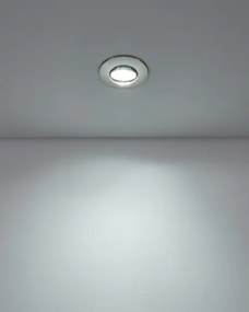 Eglo 300194 - Set 5x spoturi LED încastrate GEDREZ, 4,9 W / 230 V, Ø 9 cm, crom