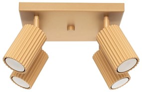 Spot auriu 25x25 cm Gleam – Sollux