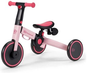 KINDERKRAFT - Bicicletă 3în1 4TRIKE pentru copii, roz