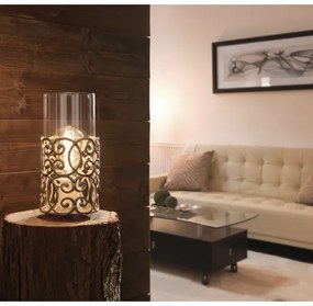 Eglo 49274 - Lampă de masă CARDIGAN 1xE27/60W/230V