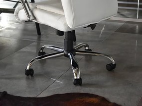 Fotoliu Luxus (alb + crom). 1109949