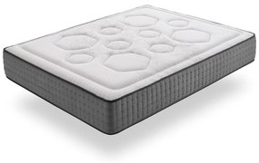 Saltea fermă/mediu-fermă cu arcuri reversibilă 160x200 cm Hexacare Bagged Springs – Moonia