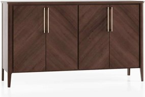 Bufet lemn masiv Selvawood, 160 × 49,5 × 92,5 cm