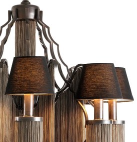 Candelabru LUX finisaj bronz Fringe L 109997 HZ