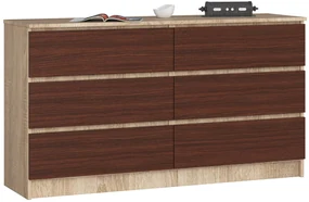 Comodă Keanu (Stejar sonoma + wenge). 1069396