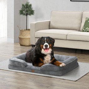 Jusky Pat pentru caini Sheena XL 105 x 82 cm - gri