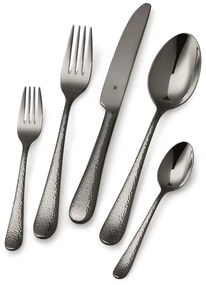 Set de tacâmuri din oțel inoxidabil WMF SITELLO 30 buc. negru