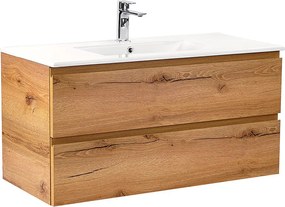 Dulap inferior Vario Pull 100 cu lavoar stejar-stejar