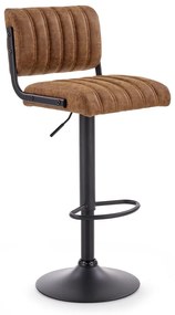 Scaun de bar Marlen, maro/negru