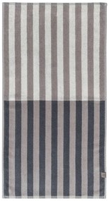 Prosop albastru/gri din bumbac organic 50x90 cm Disorder – Mette Ditmer Denmark