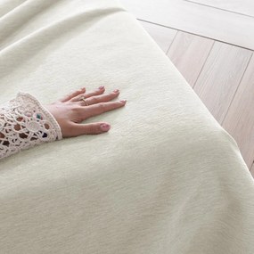 Cuvertură crem din janilie 220x240 cm Talo – Filumi