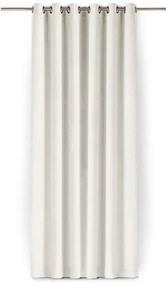 Draperie crem dimout (semi-opacă) din catifea 400x250 cm Velto – Filumi