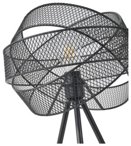 Lampă de masă 1xE27/40W/230V negru