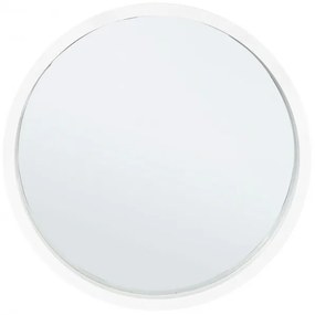 Oglindă rotunda cu rama alba, Ø 52, Tiziano Yes