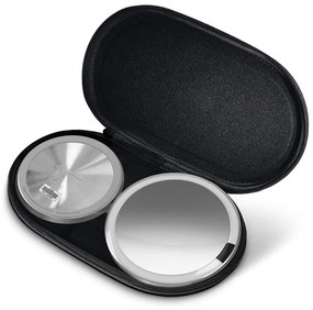 Oglindă cosmetică (10x) cu led/de mărire ø 12 cm Travel – simplehuman