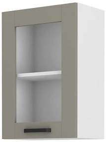 Dulap superior de bucătărie Lucid 40 GS 72 1F (claygrey + alb). 1045448