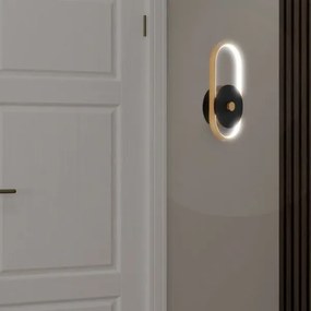 Aplică LED de exterior LED/15W/230V IP54 4000K alamă