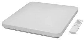 Brilagi-LED Corp de iluminat dimabil VELVET SQUARE LED/36W/230V Wi-Fi Tuya+telecomandă bej