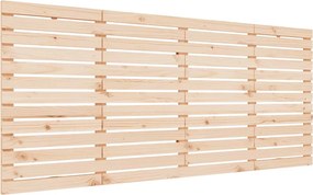 vidaXL Tăblie de pat pentru perete, 186x3x91,5 cm, lemn masiv de pin